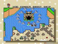 une photo d'Ã©cran de Super Mario World sur Nintendo Super Nes
